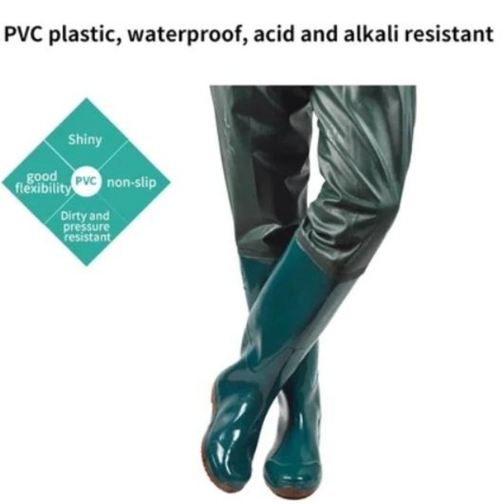 جديد: سراويل بلاستيكية من PVC  - مراجعة Fishing Pants Waterproof وسعره