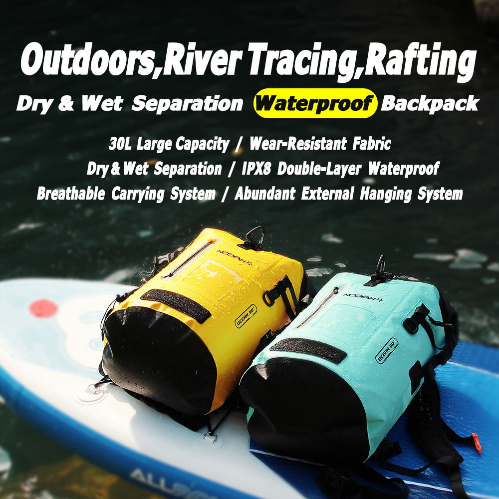 NOOYAH حقيبة جافة مقاوم للماء  - مراجعة Fishing Bag Waterproof وسعره