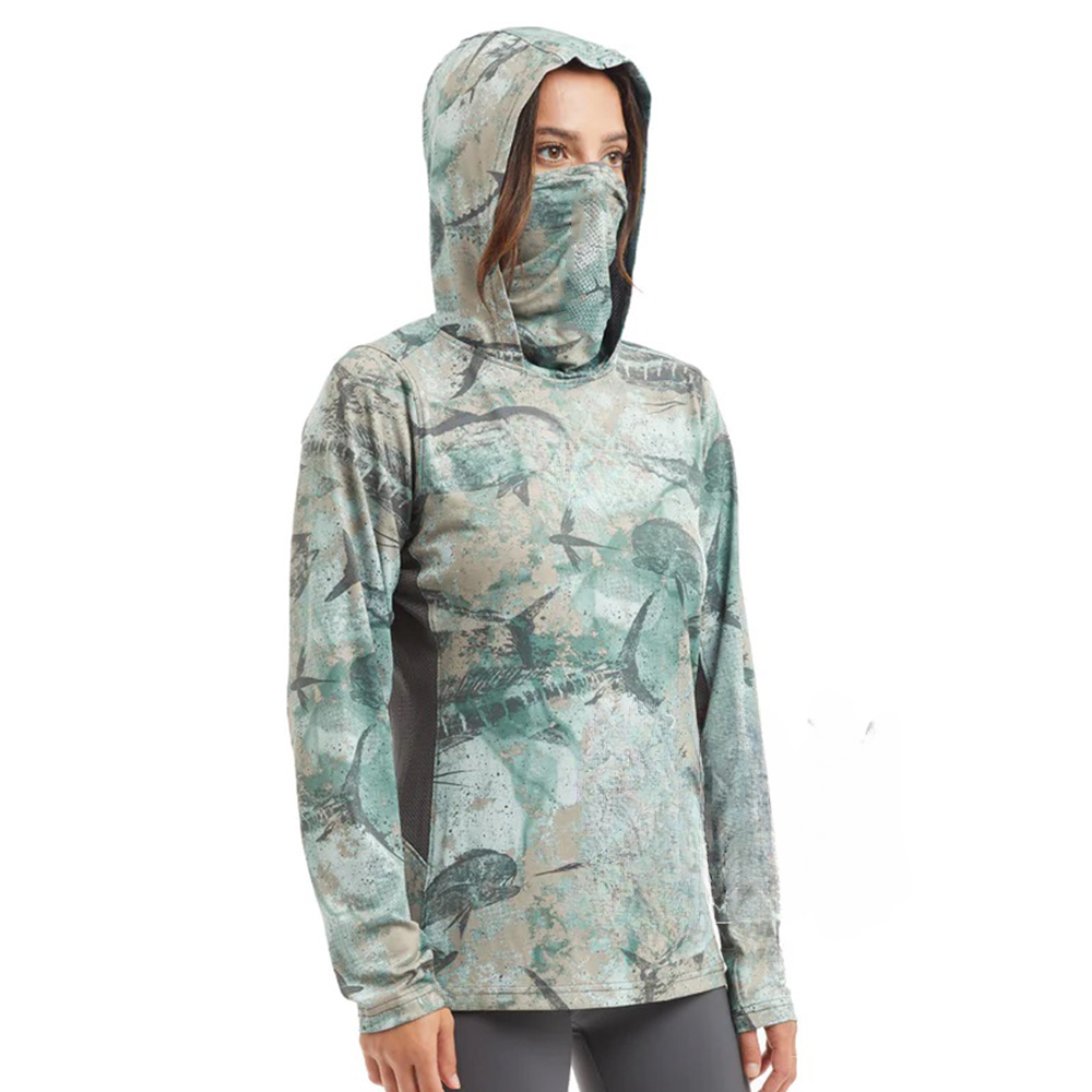 قمصان صيد السمك للنساء بأكمام  - مراجعة Fishing Hoodie وسعره