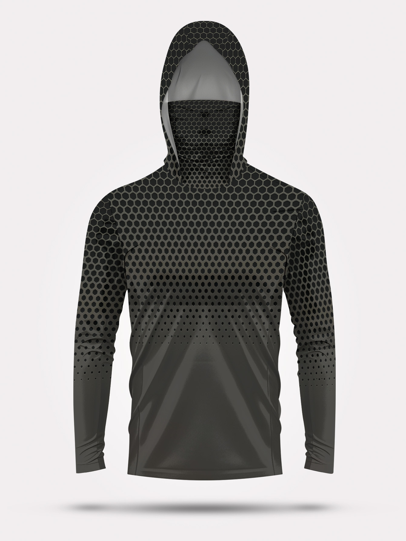 قميص صيد رجالي بقلنسوة وتصميم  - مراجعة Fishing Hoodie وسعره
