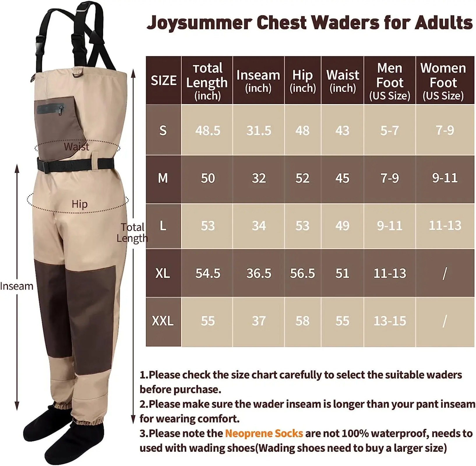 جوتير - بدلة صيد السمك ذات 3 ط - مراجعة Fishing Waders وسعره