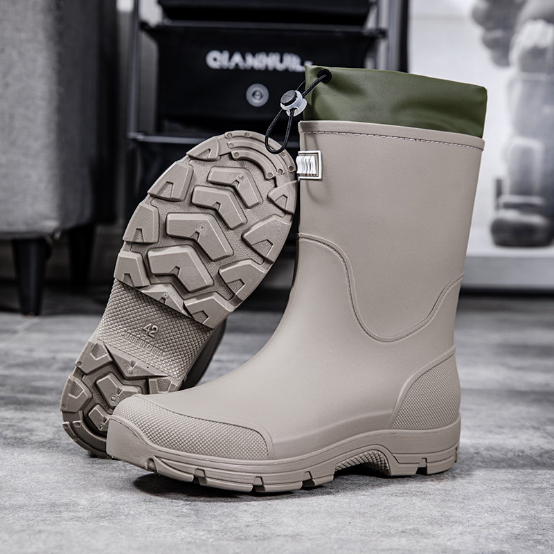 أحذية مطاطية سميكة النعل مقاوم - مراجعة Fishing Boots وسعره