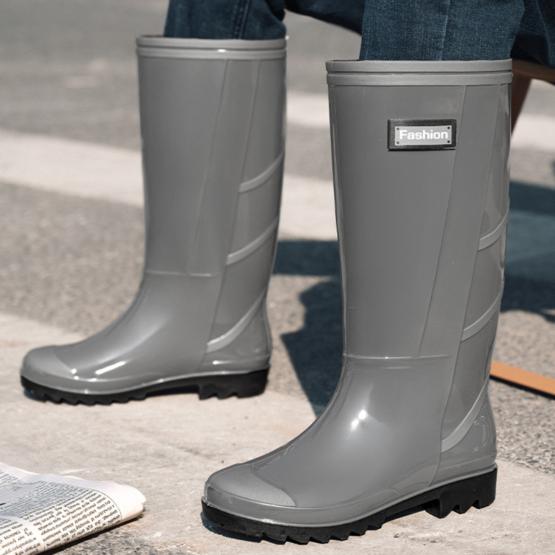 أحذية مطر طويلة للرجال مضادة ل - مراجعة Fishing Boots وسعره